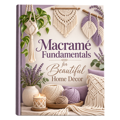 Macramé Fundamentals for Beautiful Home Décor ebook cover